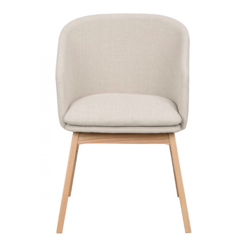 RO WINDHAM ARMCHAIR BEIGE/OAK